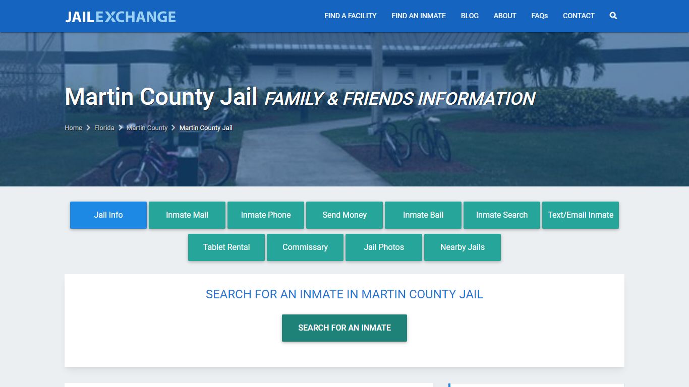 Martin County Jail FL | Booking, Visiting, Calls, Phone